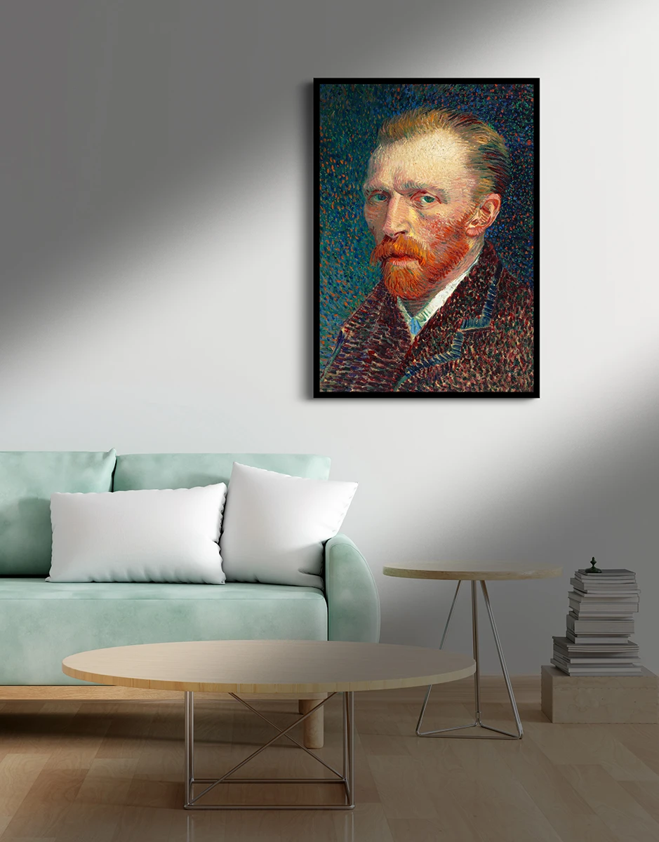 Ինքնանկար կտրած ականջով և ծխախոտով