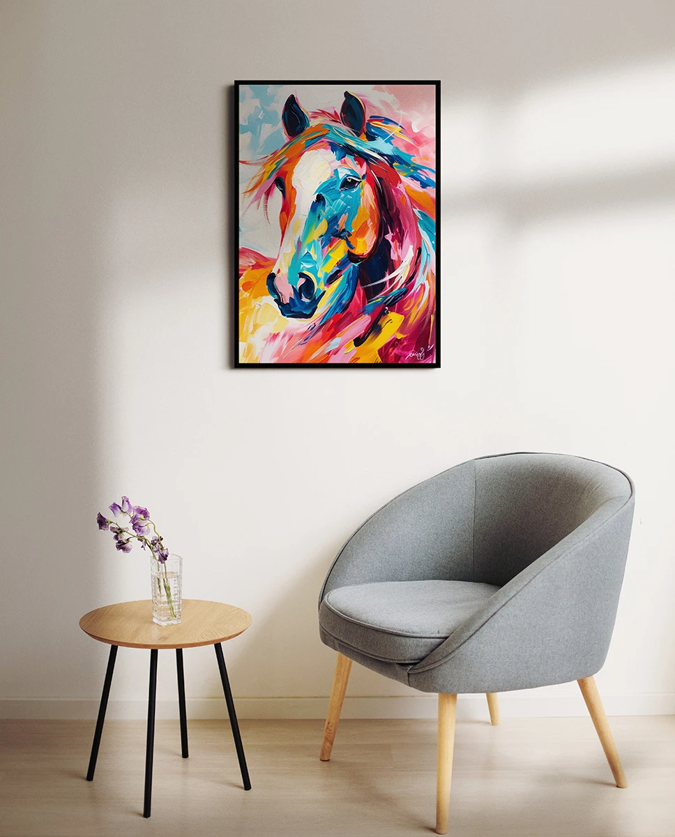 Գունավոր ձիուկ