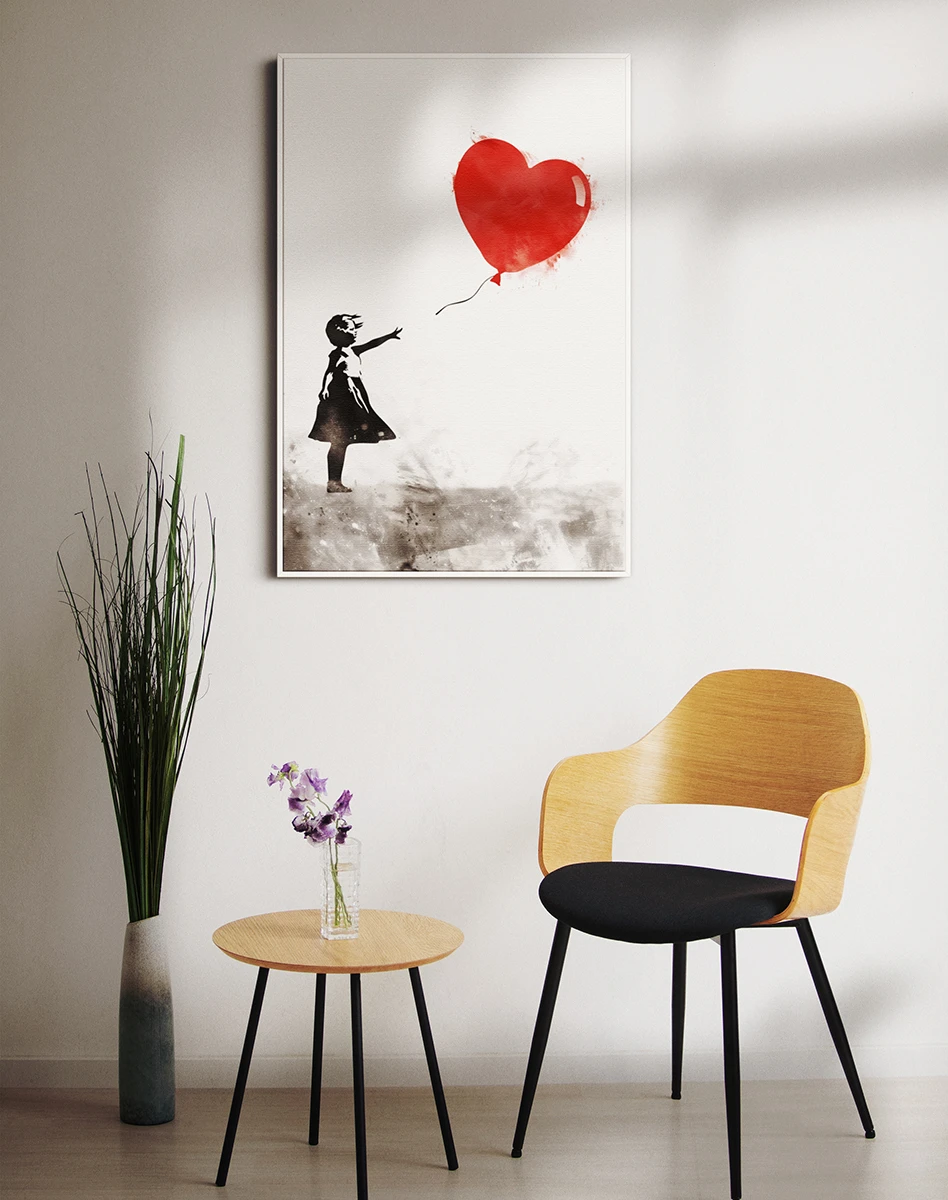 Աղջիկը փուչիկով