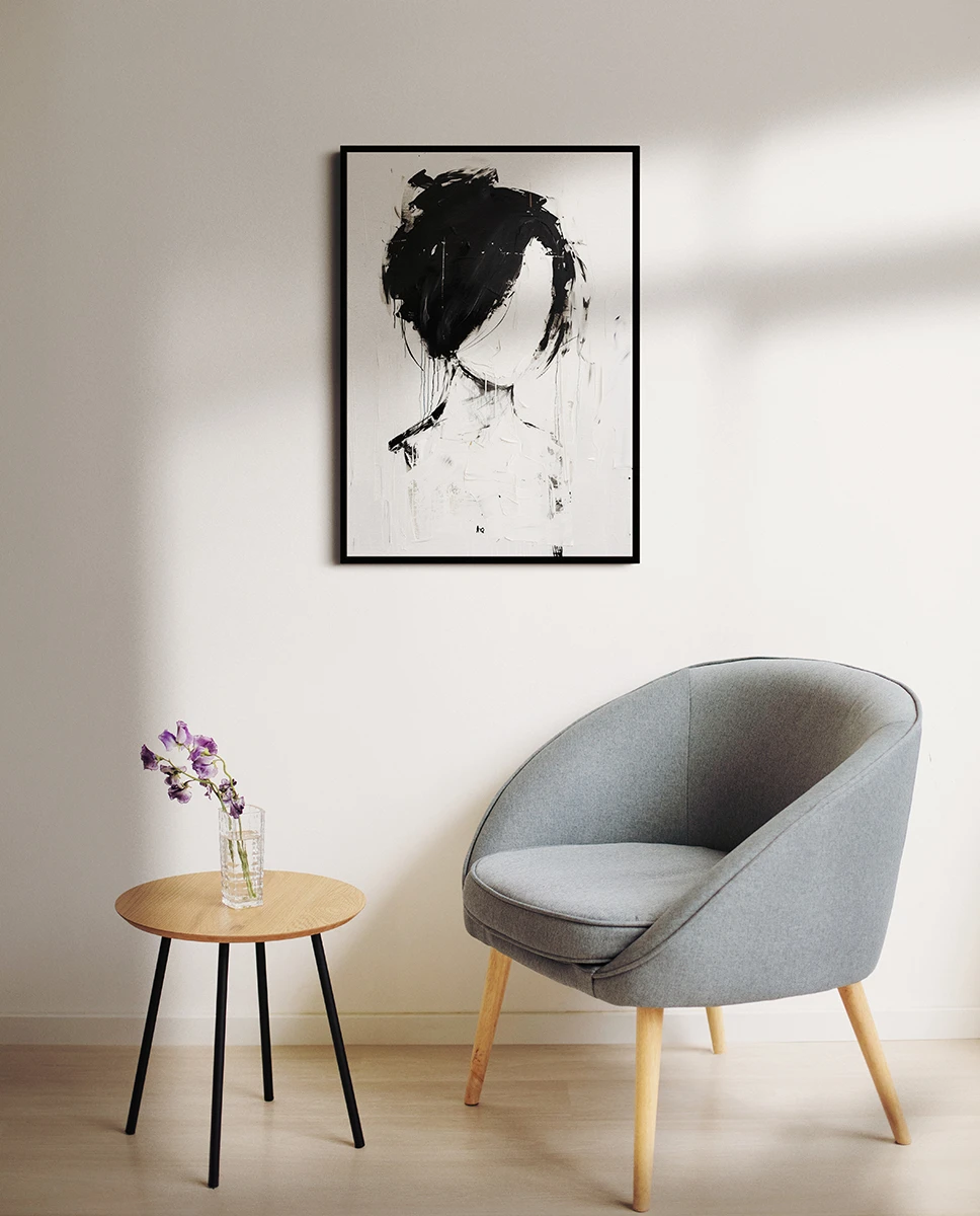 Աղջկա աբստրակտ դիմանկար