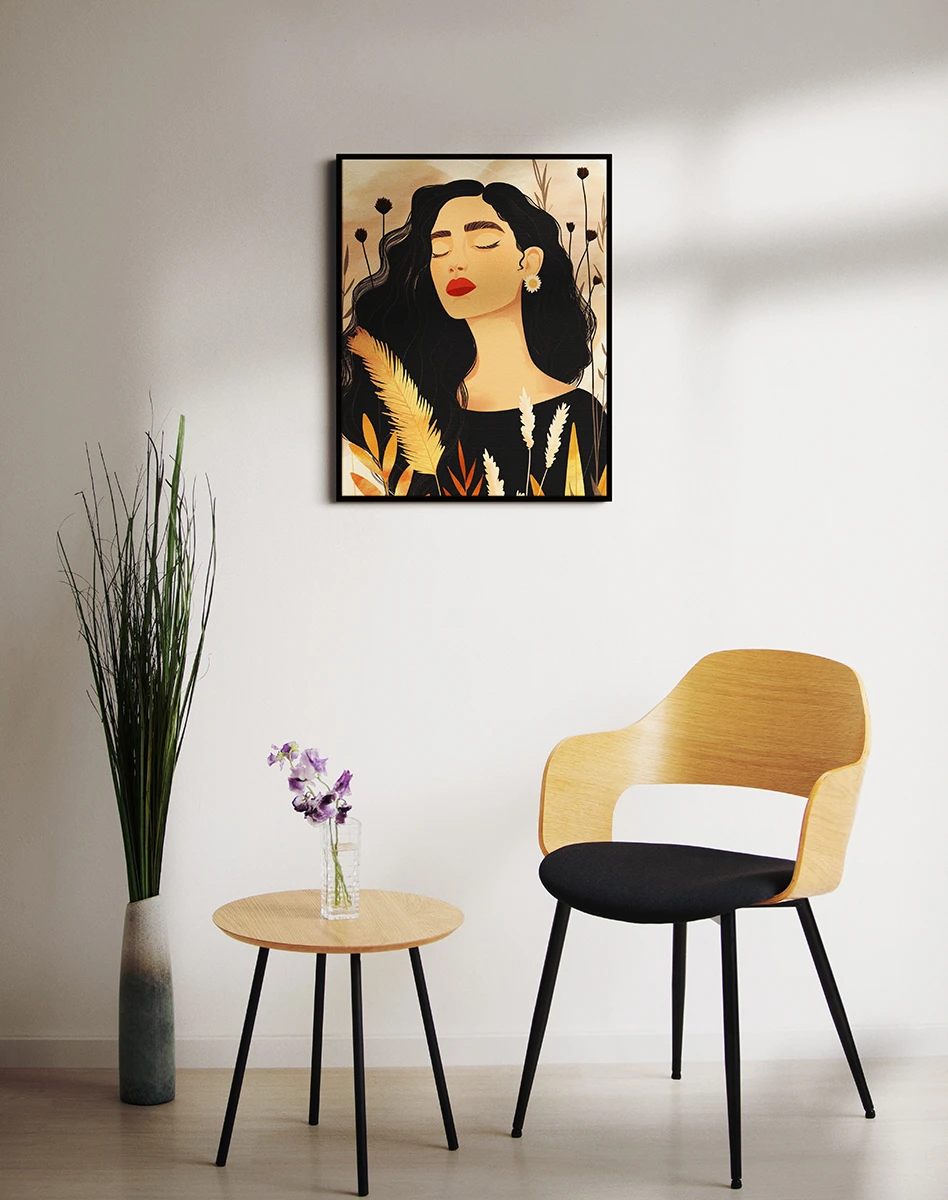 Աղջկա իլուստրացիա